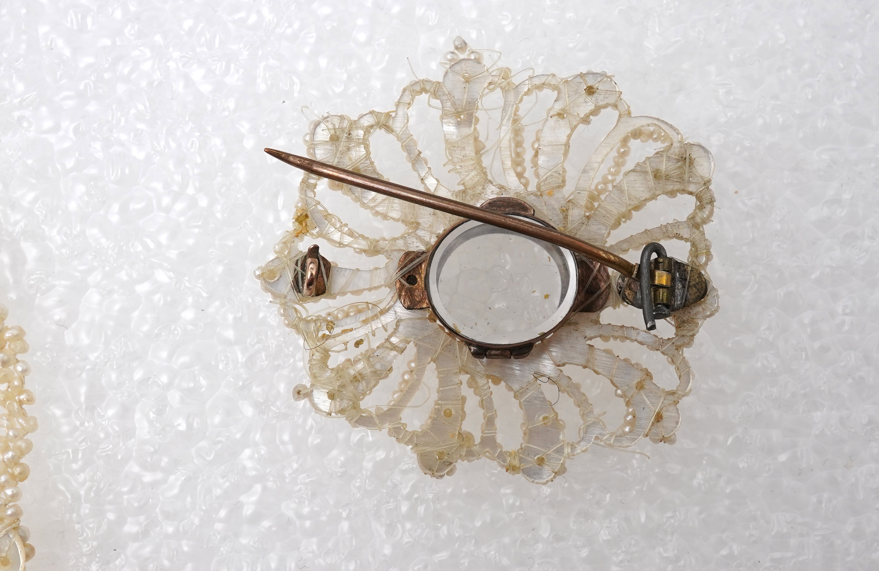 A Regency seed pearl parure, circa 1820